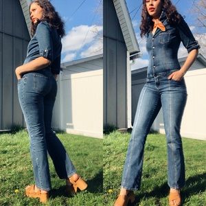 vintage Guess denim jumpsuit